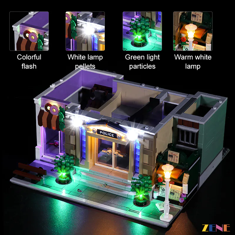 Light Kit for Police Station #10278 (Ver. 2) - Image 4