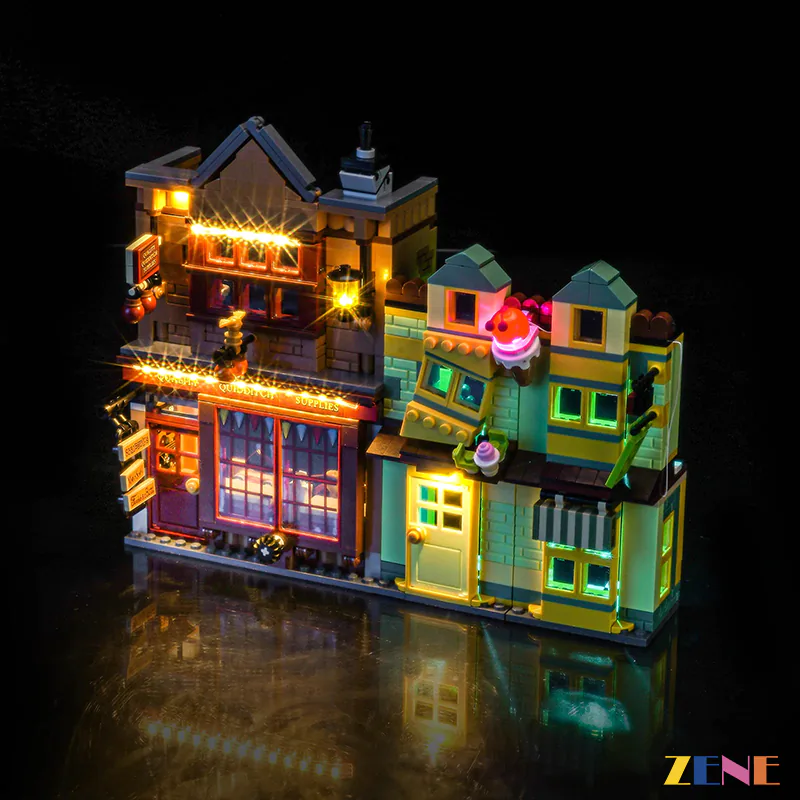 Light Kit for Quality Quidditch Supplies & Ice Cream Parlour #76452 - Image 9