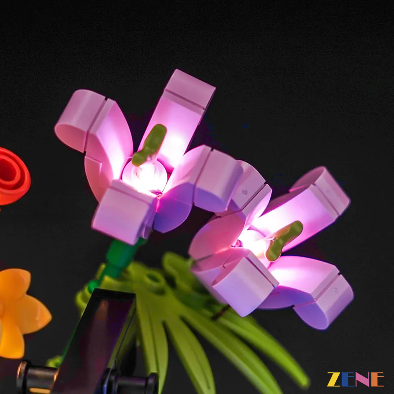 Light Kit for Record Player with Flowers #31172 - Image 11