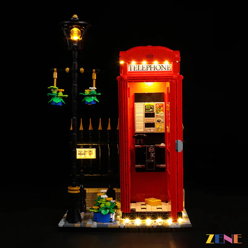 Light Kit for Red London Telephone Box #21347 - Image 6