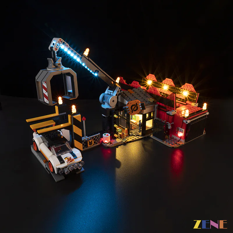 Light Kit for Scrapyard with Cars #60472