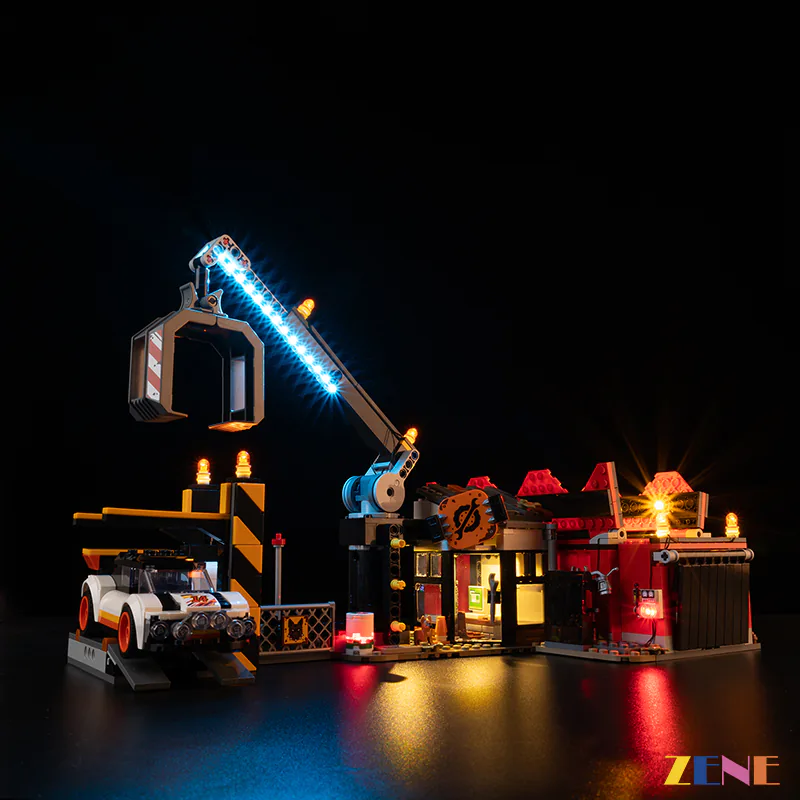 Light Kit for Scrapyard with Cars #60472 - Image 5