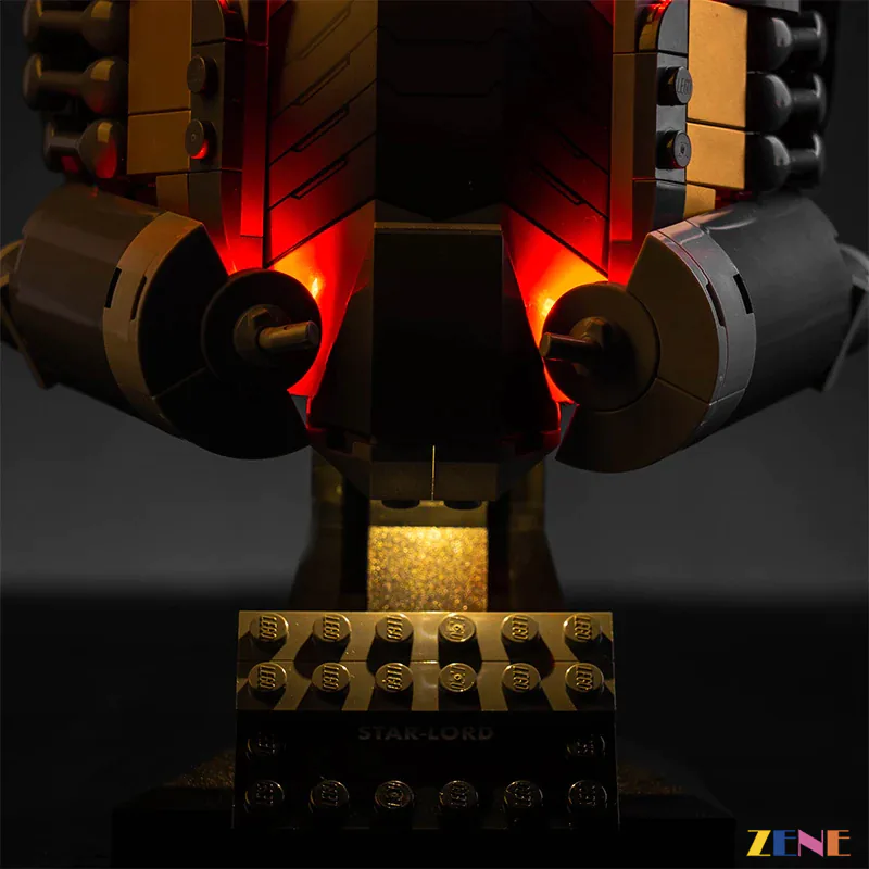 Light Kit for Star-Lord's Helmet #76251 - Image 5