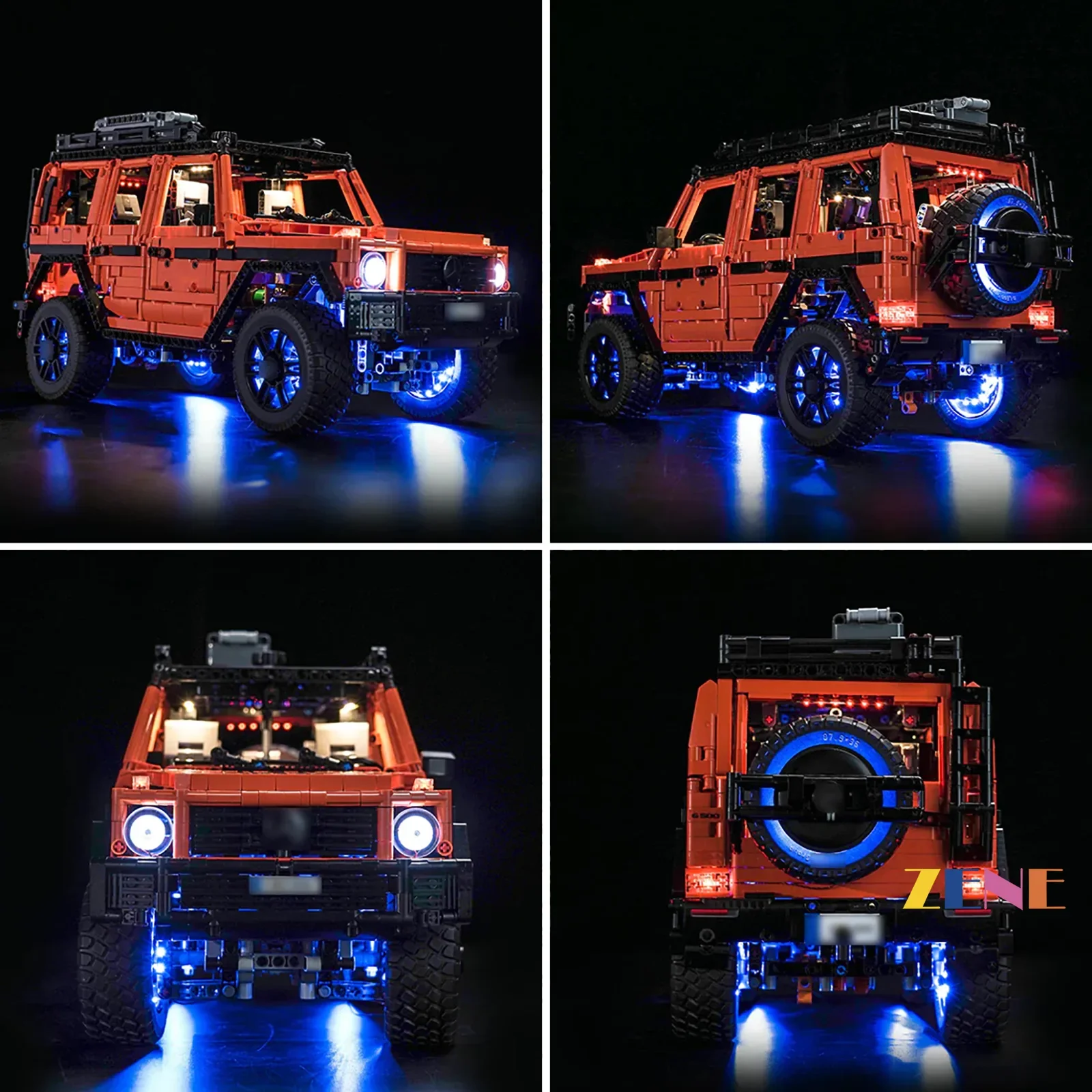 Light Kit for Technic Mercedes-Benz G 500 PROFESSIONAL Line 42177 (Ver.3) - Image 6