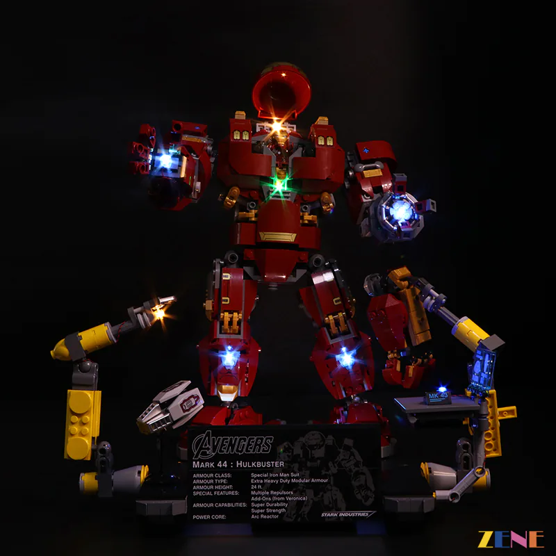 Light Kit for The Hulkbuster: Ultron Edition #76105 - Image 5