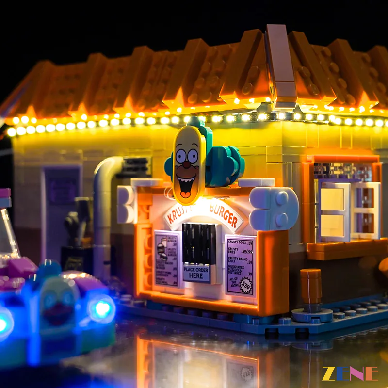 Light Kit for The Krusty Burger Simpsons #10352 - Image 4