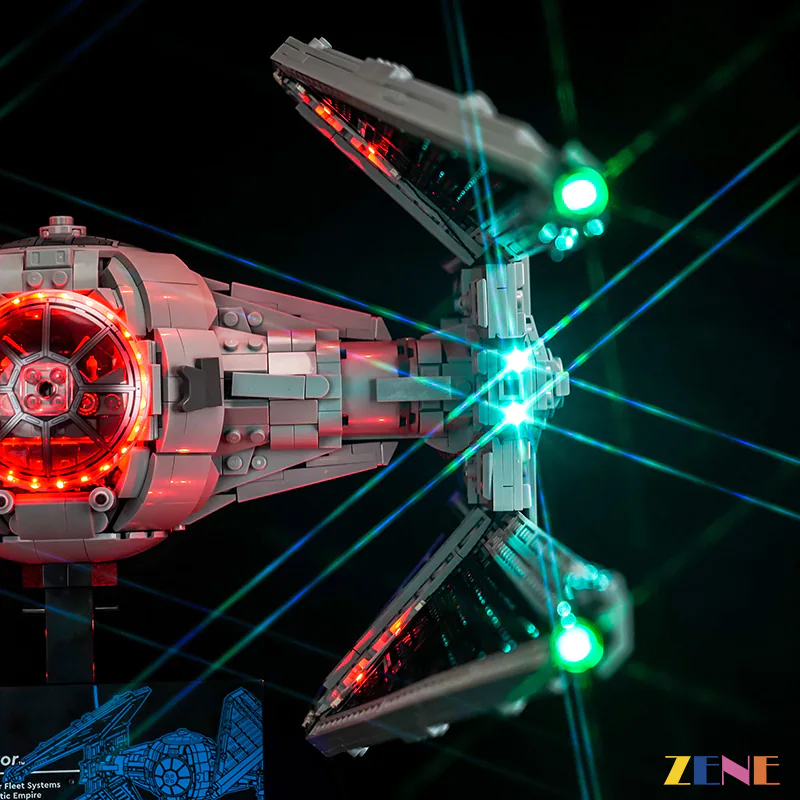 Light Kit for UCS TIE Intercept fighter #75382 Star Wars - Image 2