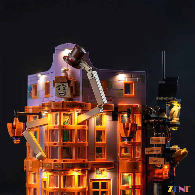 Light Kit for Weasleys' Wizard Wheezes Diagon Alley #76422 - Image 5
