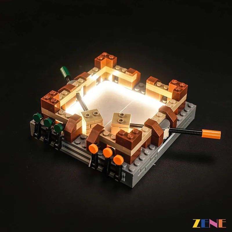 Light Kit for Woodland Mansion Fighting Ring #21272 - Image 10