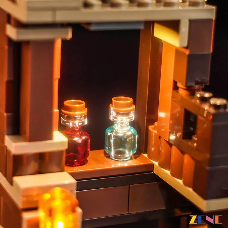 Light Kit for Woodland Mansion Fighting Ring #21272 - Image 11