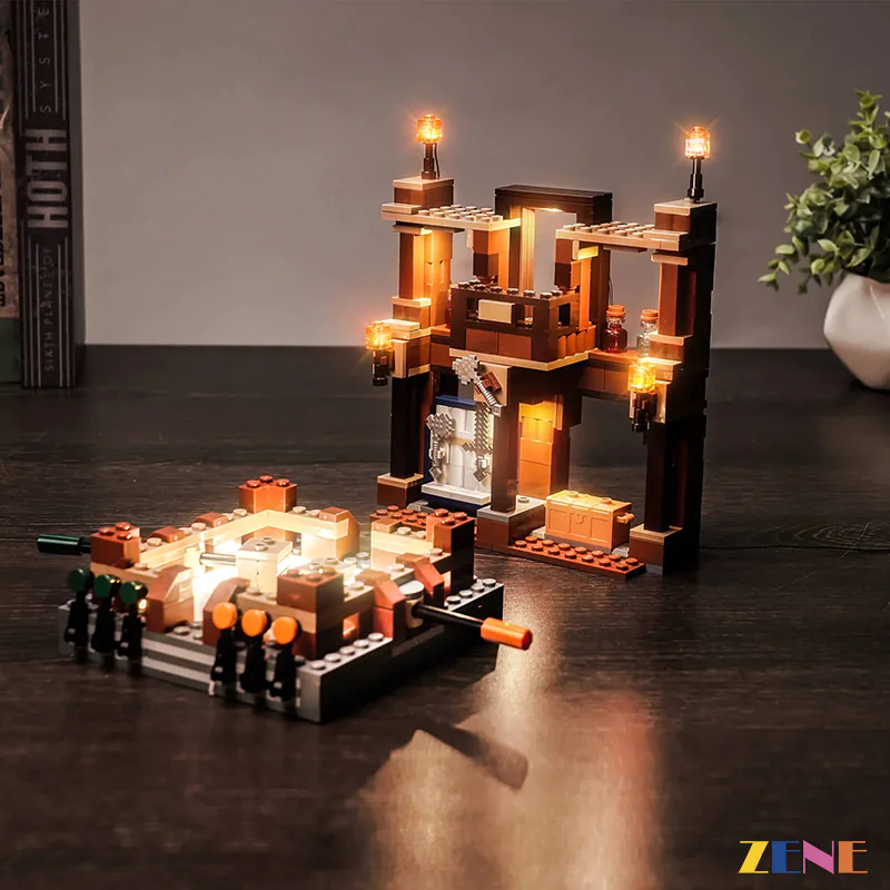 Light Kit for Woodland Mansion Fighting Ring #21272 - Image 4