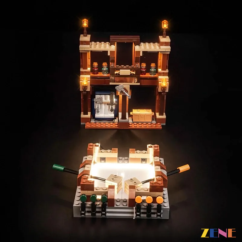 Light Kit for Woodland Mansion Fighting Ring #21272 - Image 6