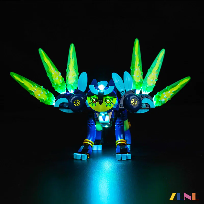 Light Kit for Zoey and Zian the Cat Owl DREAMZzz #71476 - Image 6