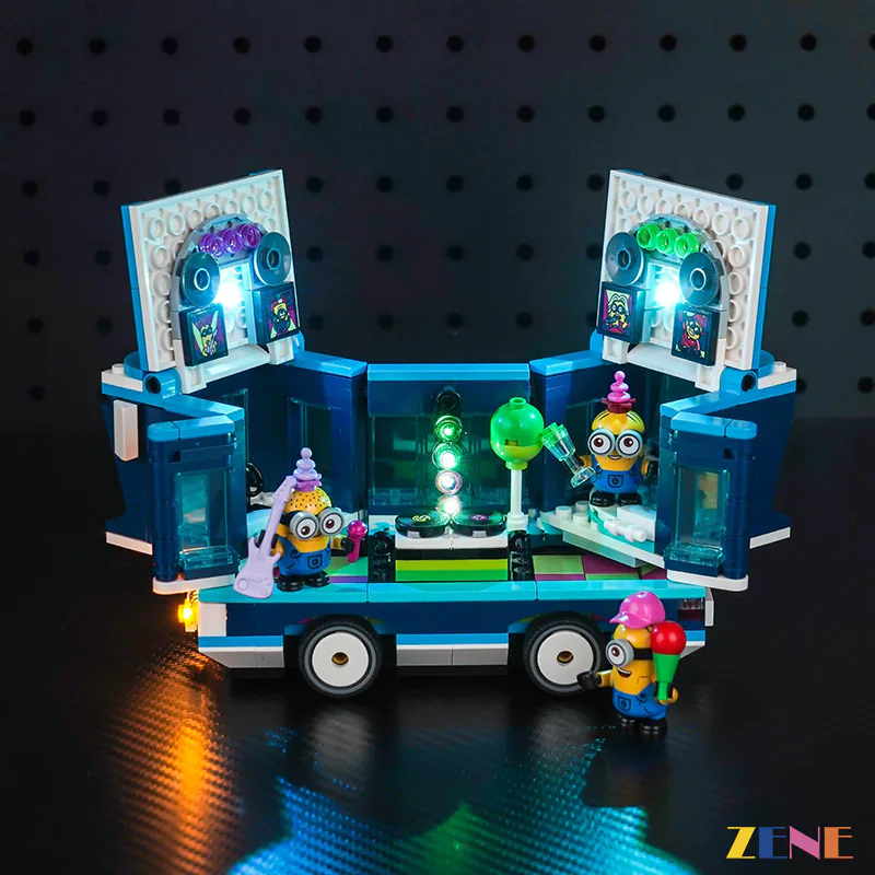 Light Kit for Minions' Music Party Bus #75581