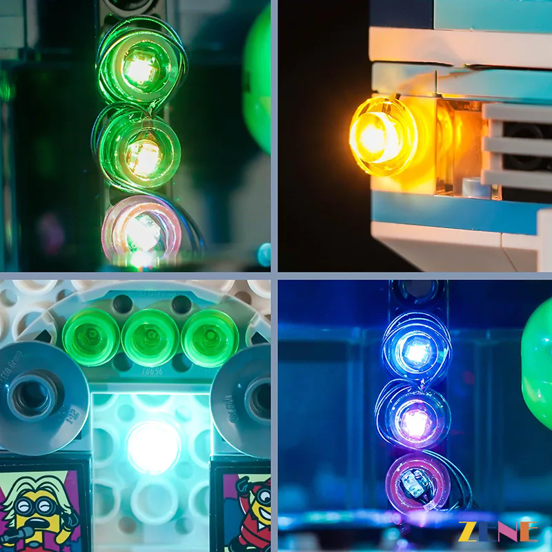 Light Kit for Minions' Music Party Bus #75581 - Image 2