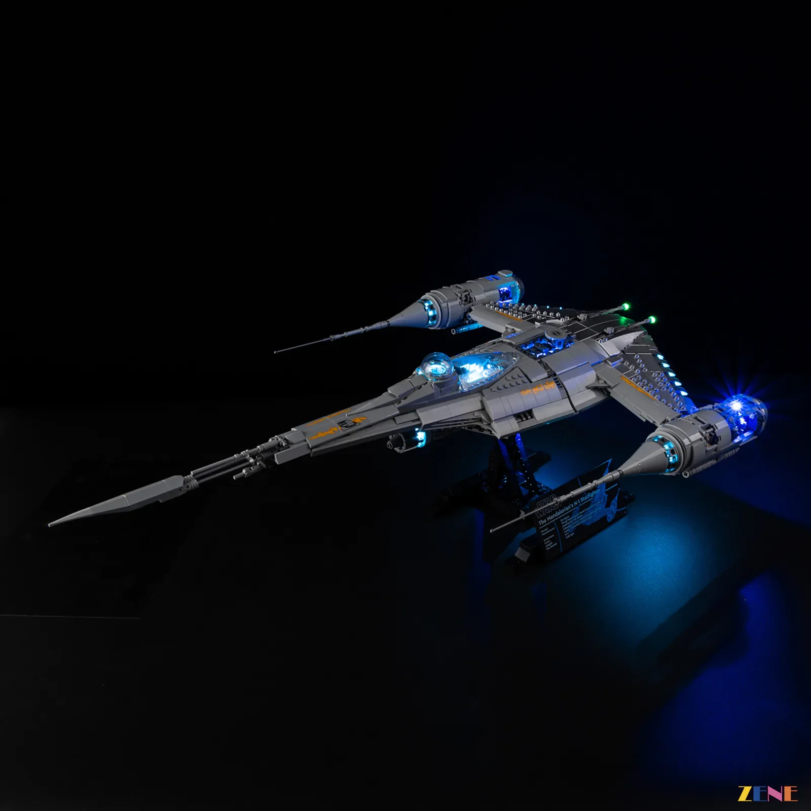 Light Kit for The Mandalorian's N-1 Starfighter #75442 (Ver.2) - Image 4