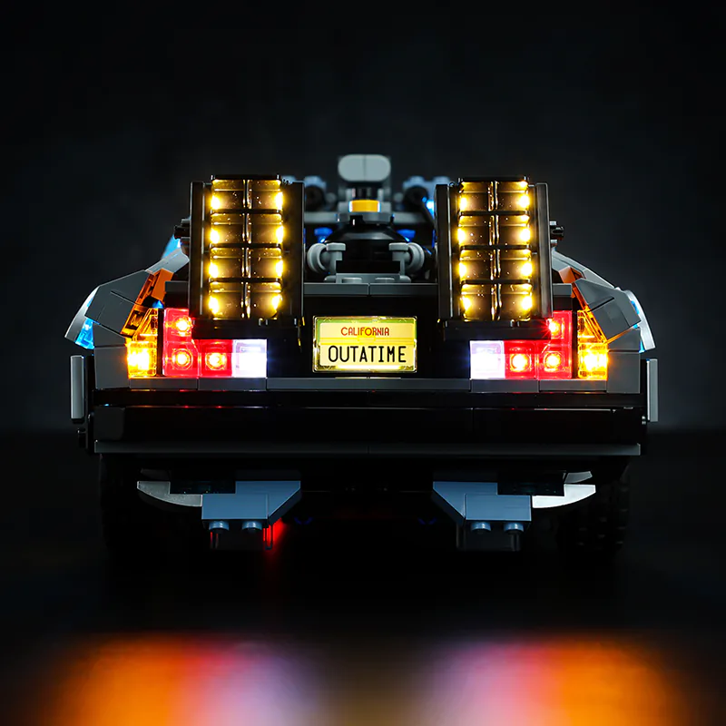Light Kit for Back to the Future Time Machine #10300 (upgrade ver. 2022 Release) - Image 5