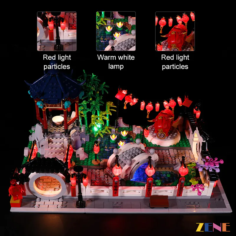 Light Kit for New Year Lantern Festival #80107 - Image 3