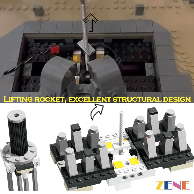 Motorized Kit for Artemis Space Launch System NASA #10341 - Image 2