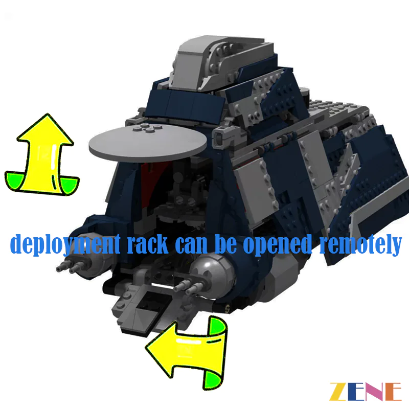 Motorized Kit for Battle of Felucia Separatist MTT #75435 - Power Functions - Image 3