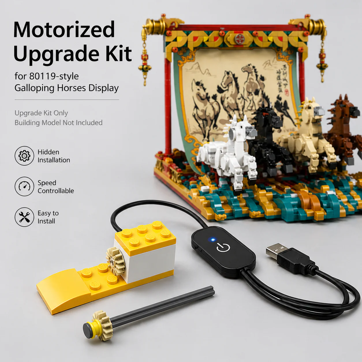 Motorized Kit for Galloping Horses Canvas Power Functions #80119