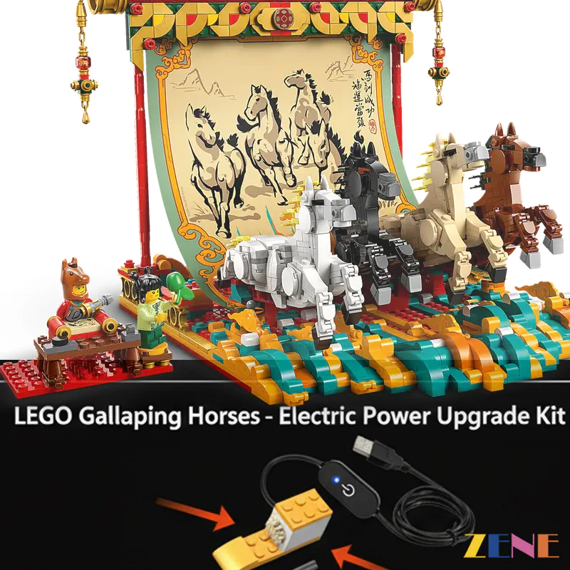 Motorized Kit for Galloping Horses Canvas Power Functions #80119 - Image 4