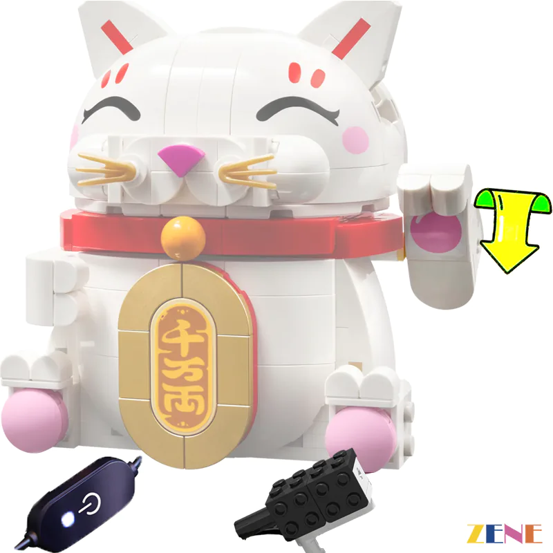 Motorized Kit for Lucky Cat #40813 Power Functions - Image 2