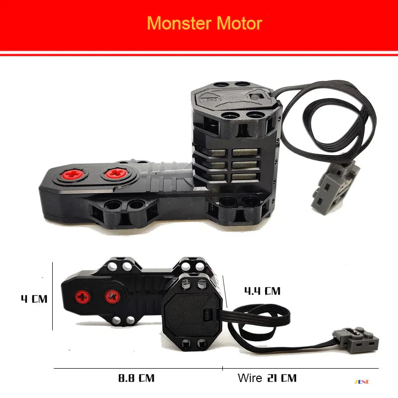 Power Functions Kit for Porsche 911 GT3 R REXY AO #42224 Motorized & Power Up - Image 3