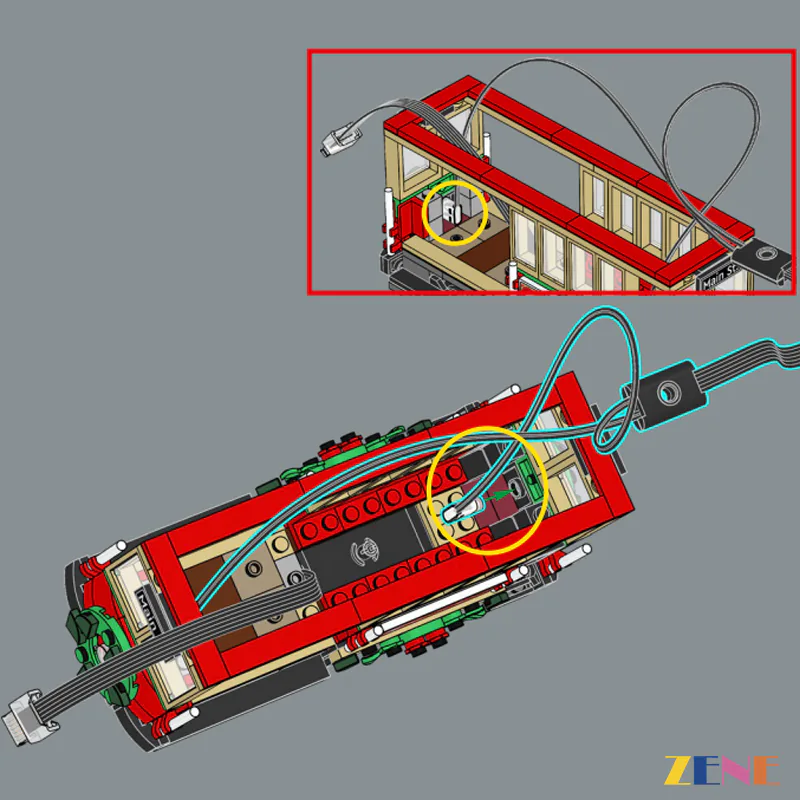 Power Functions Kit for Holiday Main Street Train #10308 - Image 4