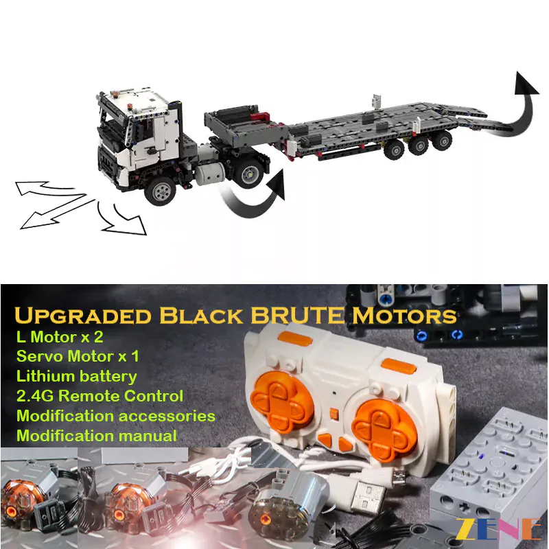 Power Functions Kit for Volvo FMX Truck & EC230 Electric Excavator #42175 Motorized